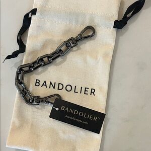 Bandolier Black wristlet NWT Accessory